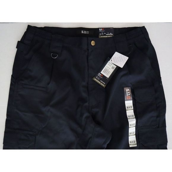 5.11+ Pro Tactical Pants 74273 Men's Sz 36x32 Dark Navy Relaxed Fit - Picture 3 of 7